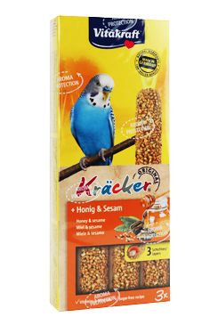 Vitakraft Bird Kräcker Andulka med+sesam tyč 3ks