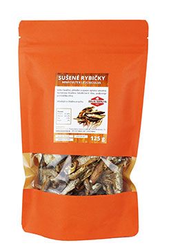 Rybičky sušené 3-5cm ZEUS 125g