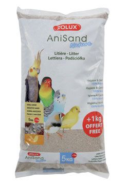 Podestýlka - písek hnědý s vůní anýzu AniSand Nature 5+1kg Zolux
