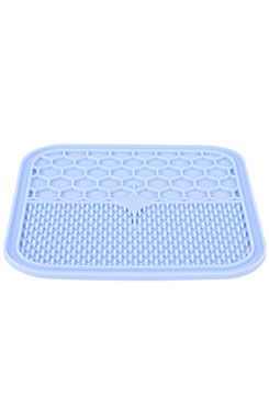 Lízací podložka pro psy SILICONE modrá L Zolux