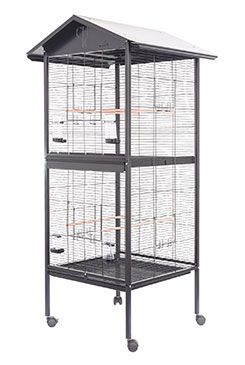 Voliéra CHIC AVIARY DUO černá Zolux