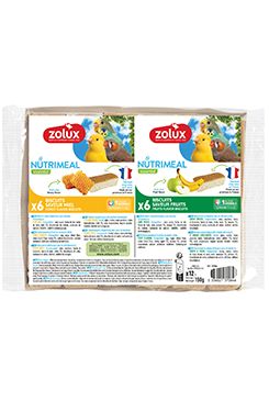 Poch. NUTRIMEAL Cookies exoti med,ovoce 2x6ks Zolux