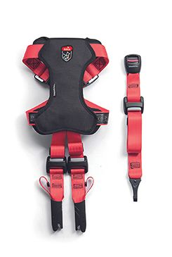Postroj TRAVEL SAFE S Isofix červený Zolux