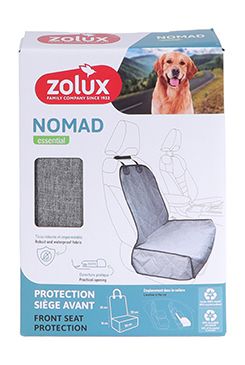 Autopotah na přední seadadla NOMAD Essential šedá Zol