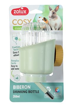 Napáječka hlodavec COSY květina 350ml zelená Zolux