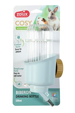 Napáječka hlodavec COSY květina 500ml modrá Zolux