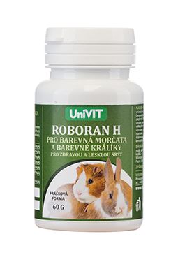 Roboran H pro Barevná morčata a Barevné králíky 60g