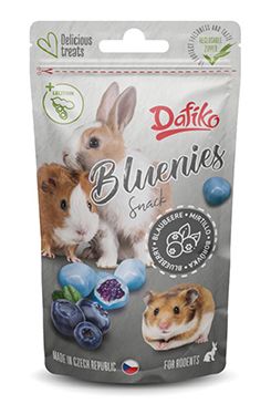 Dafiko snack pro hlodavce bluenies 50g