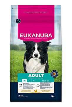 Eukanuba Dog Adult Medium rich in fresh Chicken 3kg