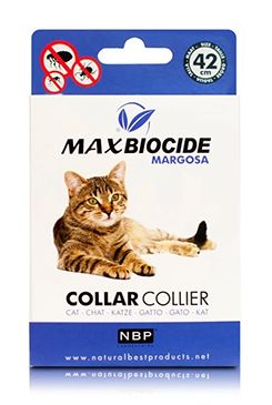 Max Biocide Margosa Collar antip.obojek pro kočky 42cm