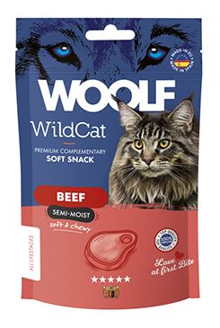 WOOLF WildCat Semi-Moist Snack Beef 50g