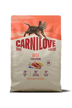 Carnilove Cat True Fresh Dry Beef Kittens 2kg