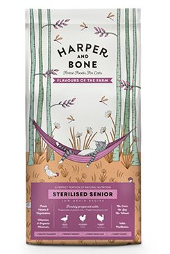 H&B Cat Senior Sterilised Flavours Farm 2kg