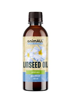 animALL Lněný olej 200ml