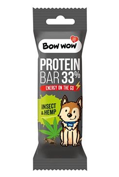 Bow wow poch. Proteinová tyčinka Hmyz&Konopí 32g