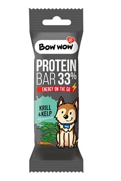Bow wow poch. Proteinová tyčinka Krill&Kelp 32g