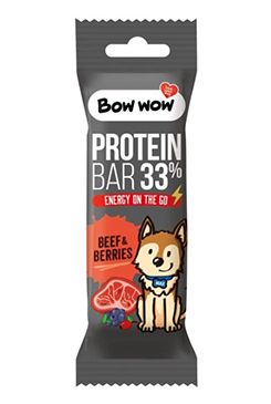 Bow wow poch. Proteinová tyčinka Hovězí&Lesní ovoce32g
