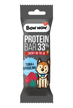 Bow wow poch. Proteinová tyčinka Tuňák&Spirulina 32g