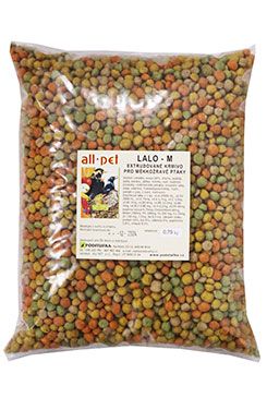 Krmivo pro Ptáky All LALLO-M extrudované 0,75kg