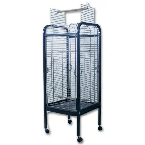 Inter-zoo voliéra Omega I černá 56 x 56 x 146 cm (průměr drátu 4 mm)