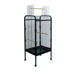 Inter-zoo voliéra Omega II černá 71 x 56 x 146 cm (průměr drátu 4 mm)