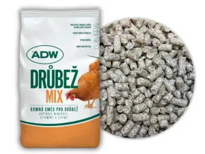 ADW VKCH2 - KACHNY EXPANDOVANÉ GRANULE 25KG pro kachny od 4. týdne věku až do porážkové hmotnosti